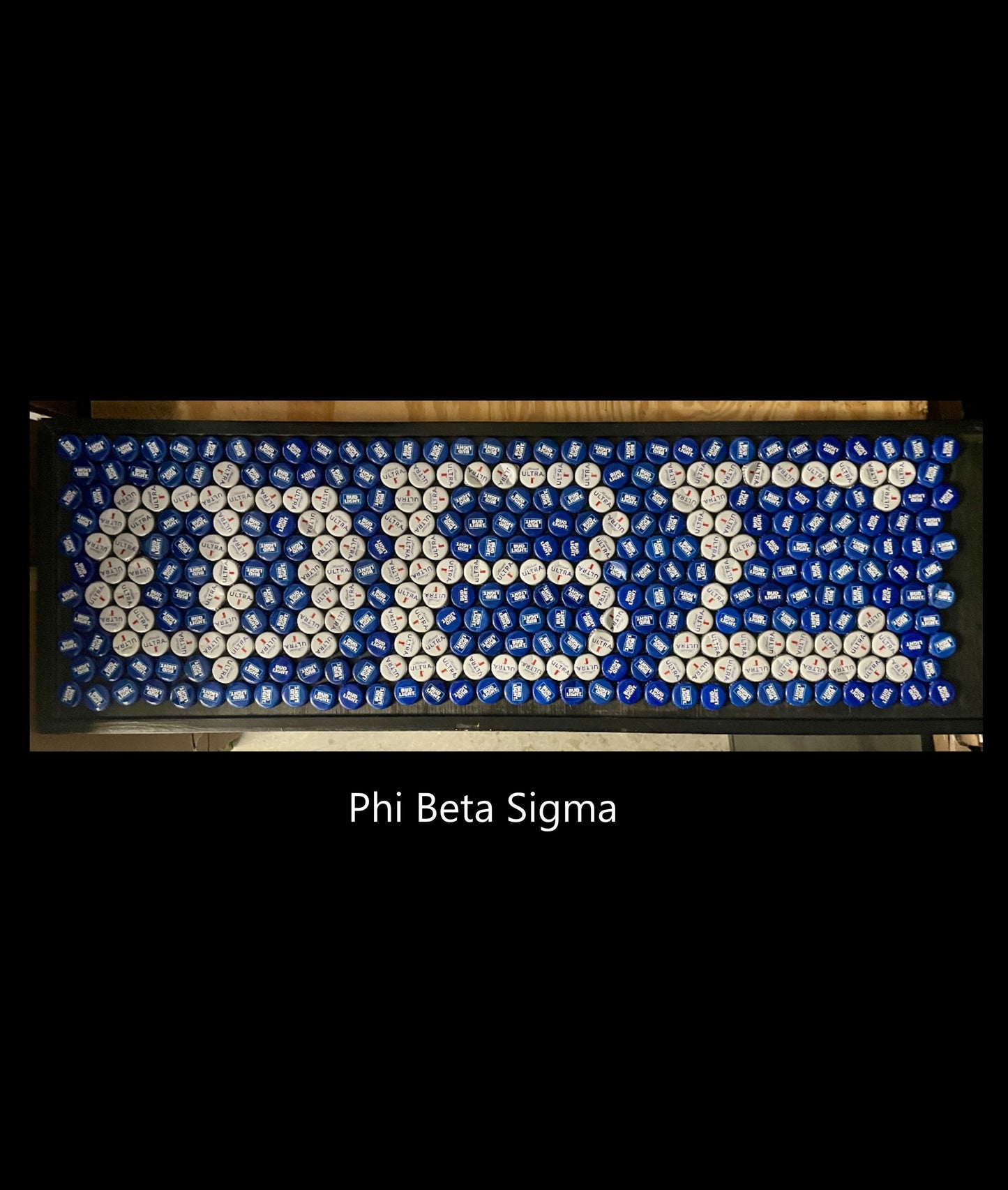 Frat- Phi Beta Sigma Bottle Cap Sign