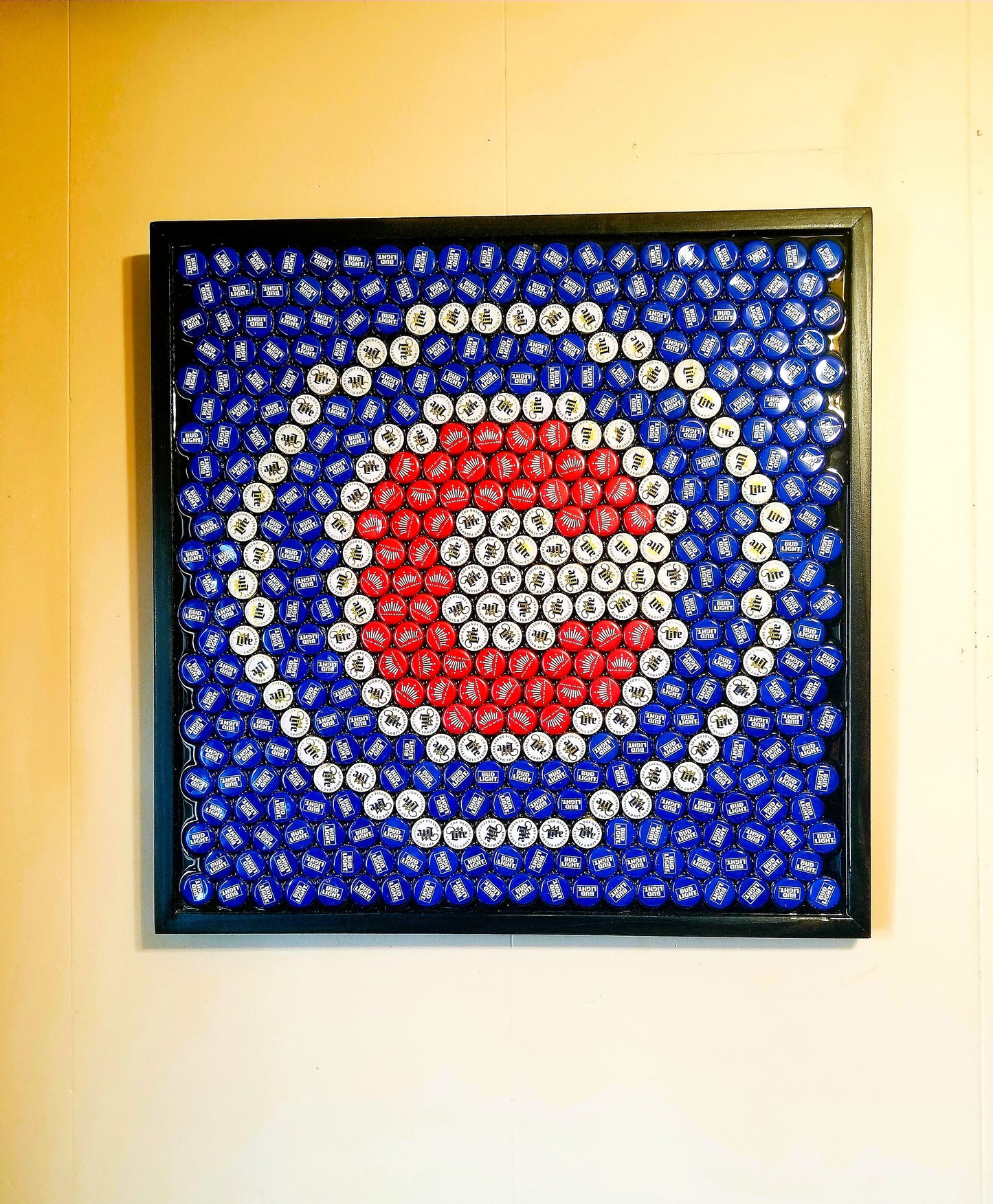 NFL- Chicago Bears Bottle Cap Sign