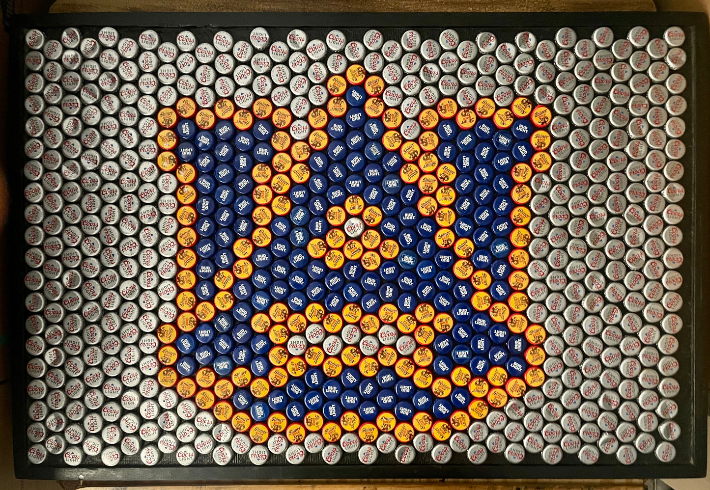 NCAA- Auburn Tigers Bottle Cap Sign
