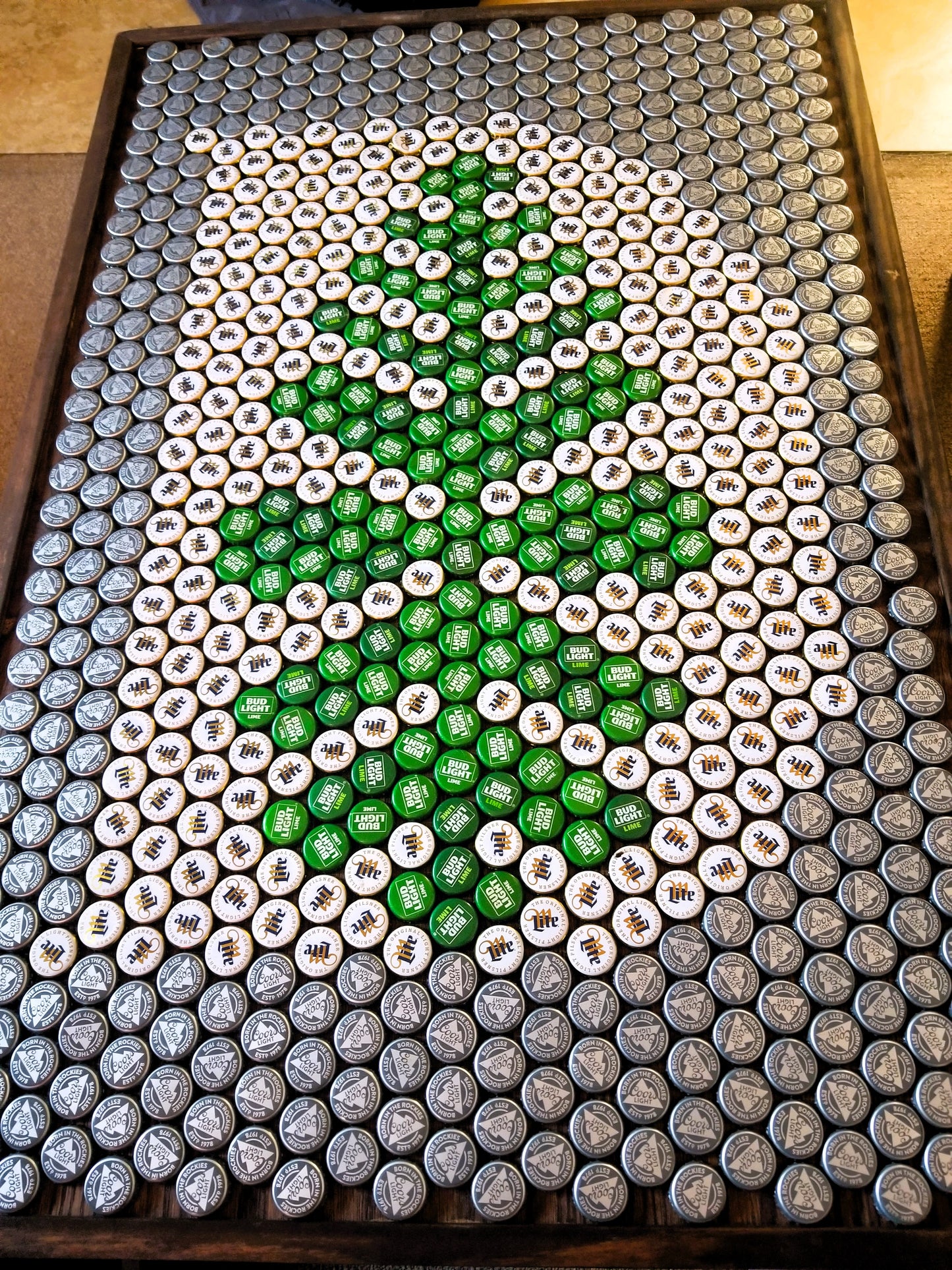 NCAA- Dartmouth Big Green Bottle Cap Sign