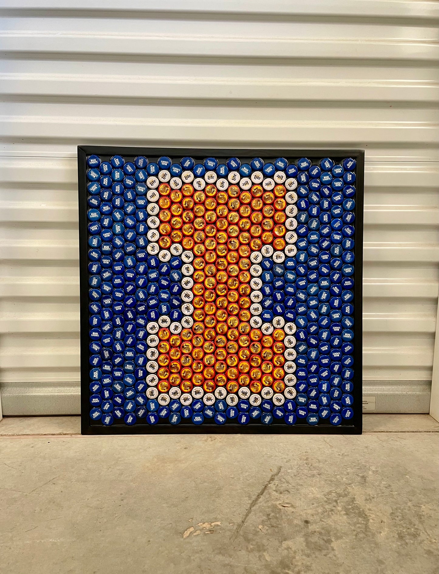 NCAA- Illinois Fighting Illini Bottle Cap Sign