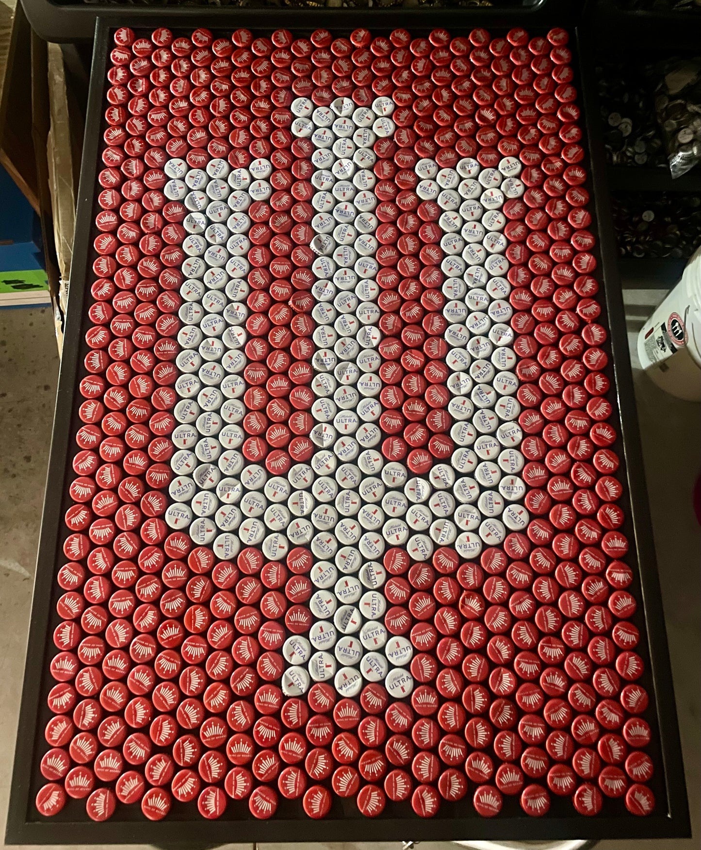 NCAA- Indiana Hoosiers Bottle Cap Sign