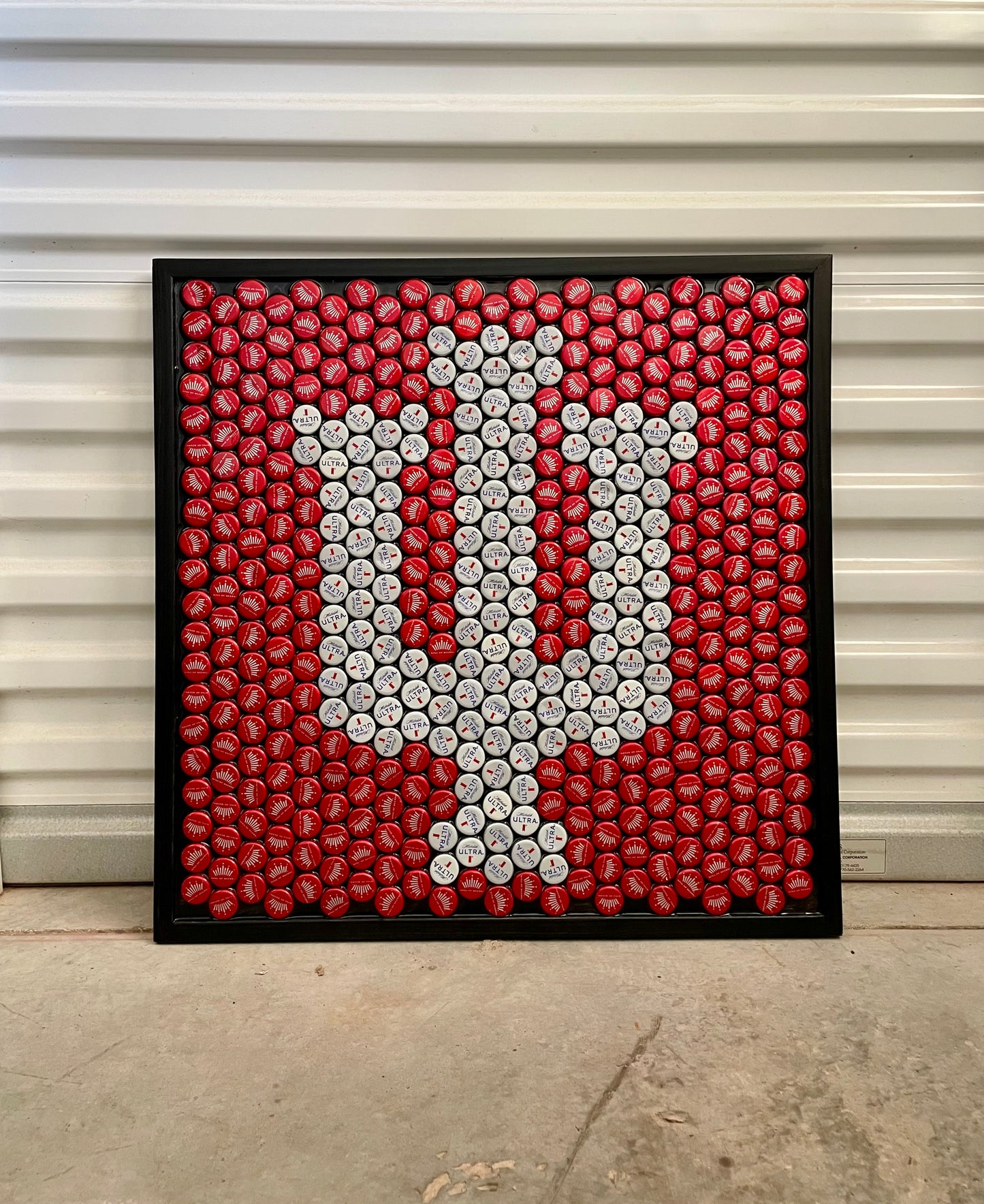 NCAA- Indiana Hoosiers Bottle Cap Sign