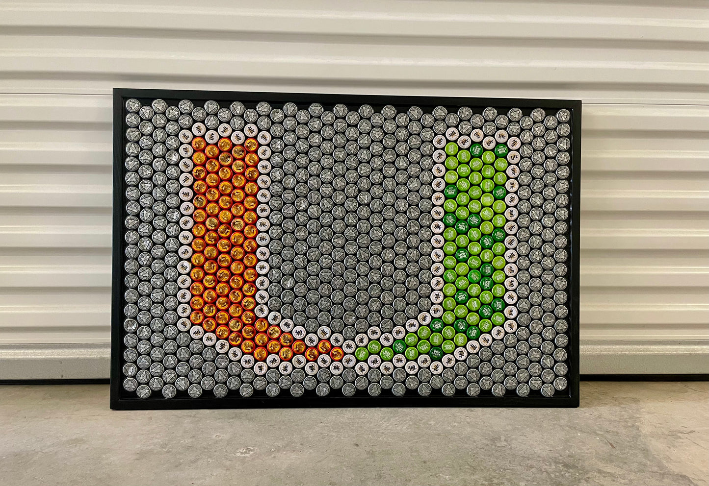 NCAA- Miami Hurricanes Bottle Cap Sign