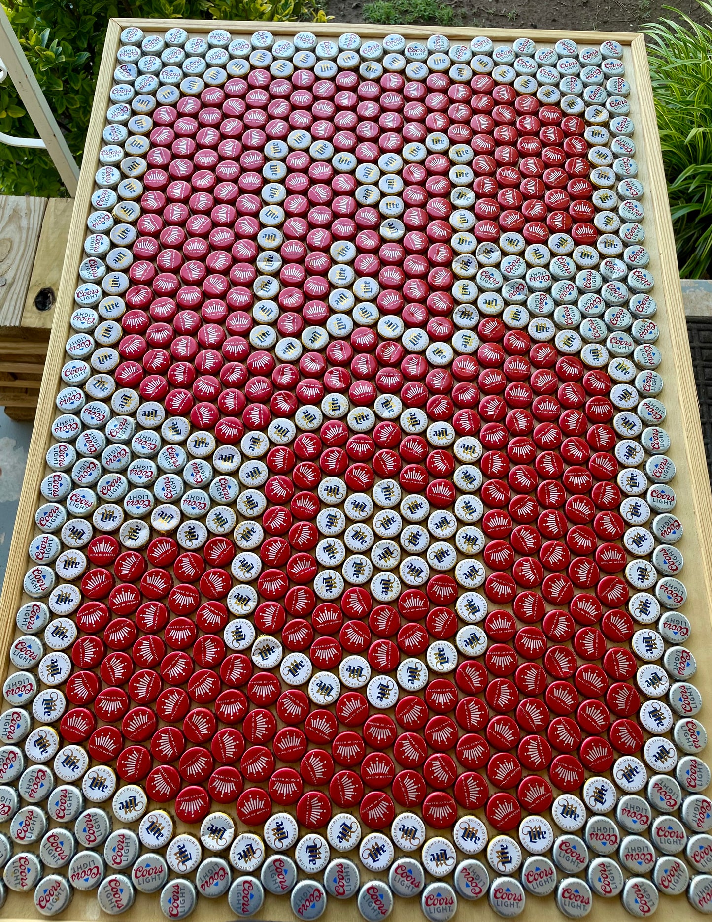 NCAA- NC State Wolfpack Bottle Cap Sign