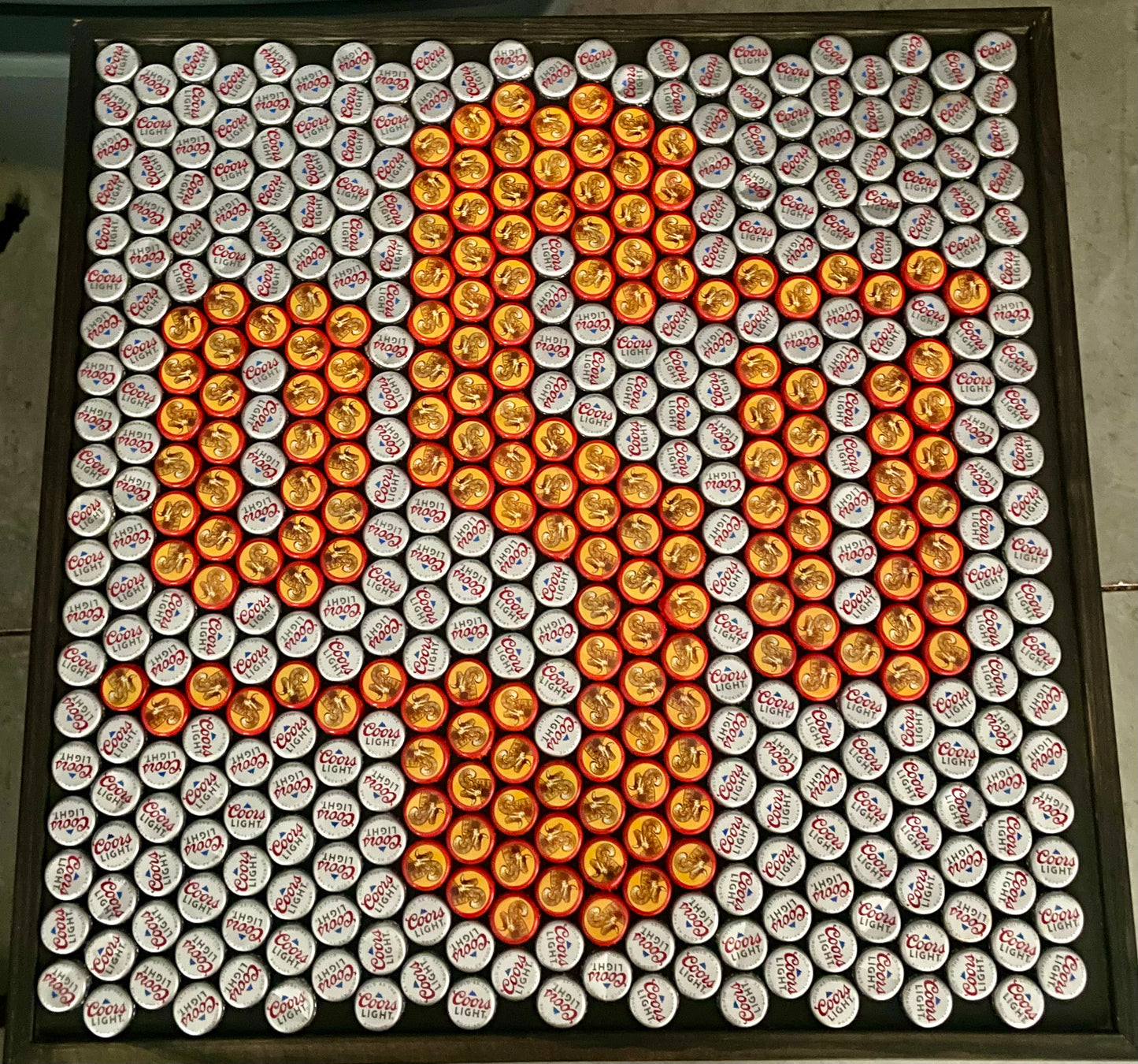 NCAA- Oklahoma State Cowboys Bottle Cap Sign