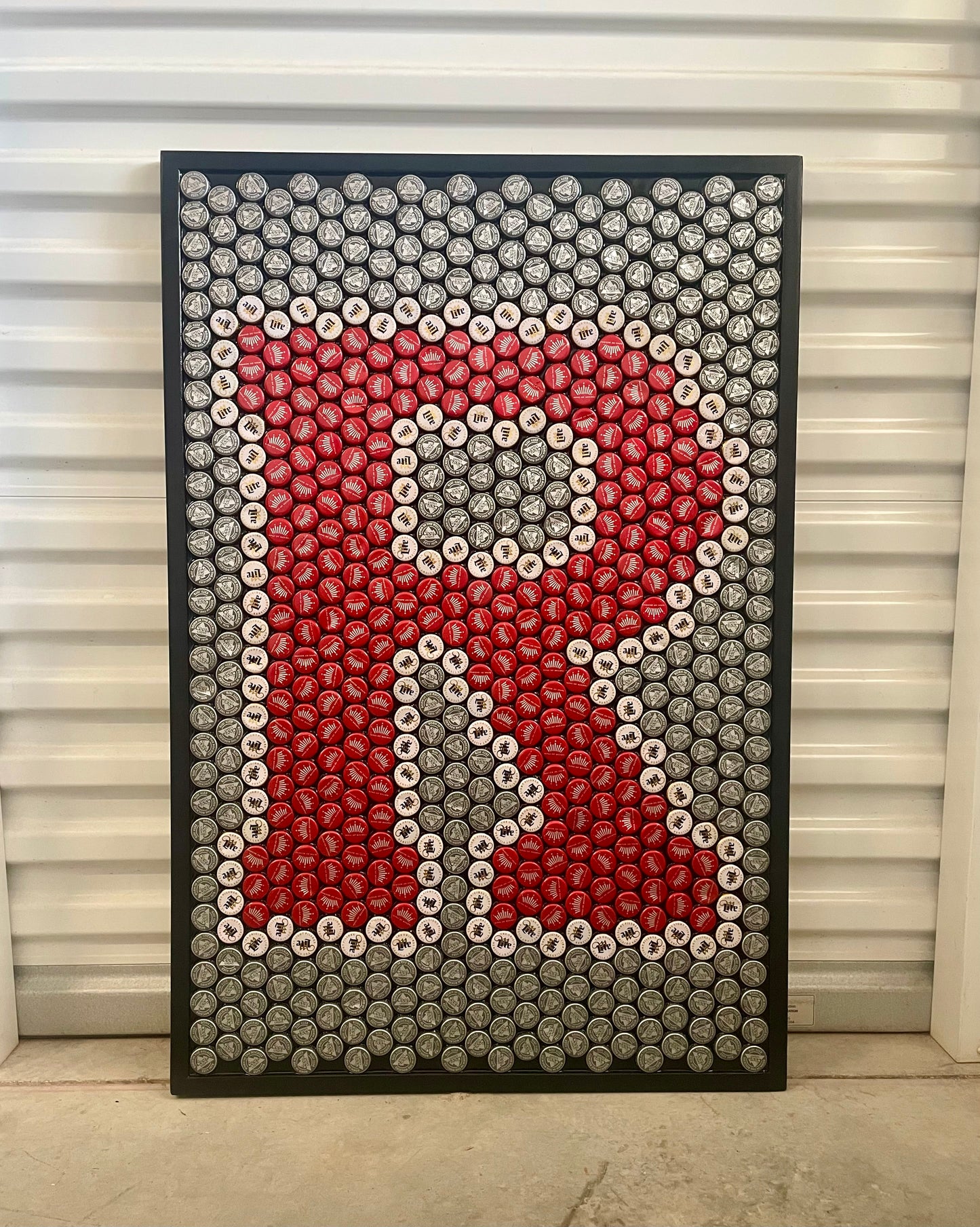 NCAA- Rutgers Scarlet Knights Bottle Cap Sign