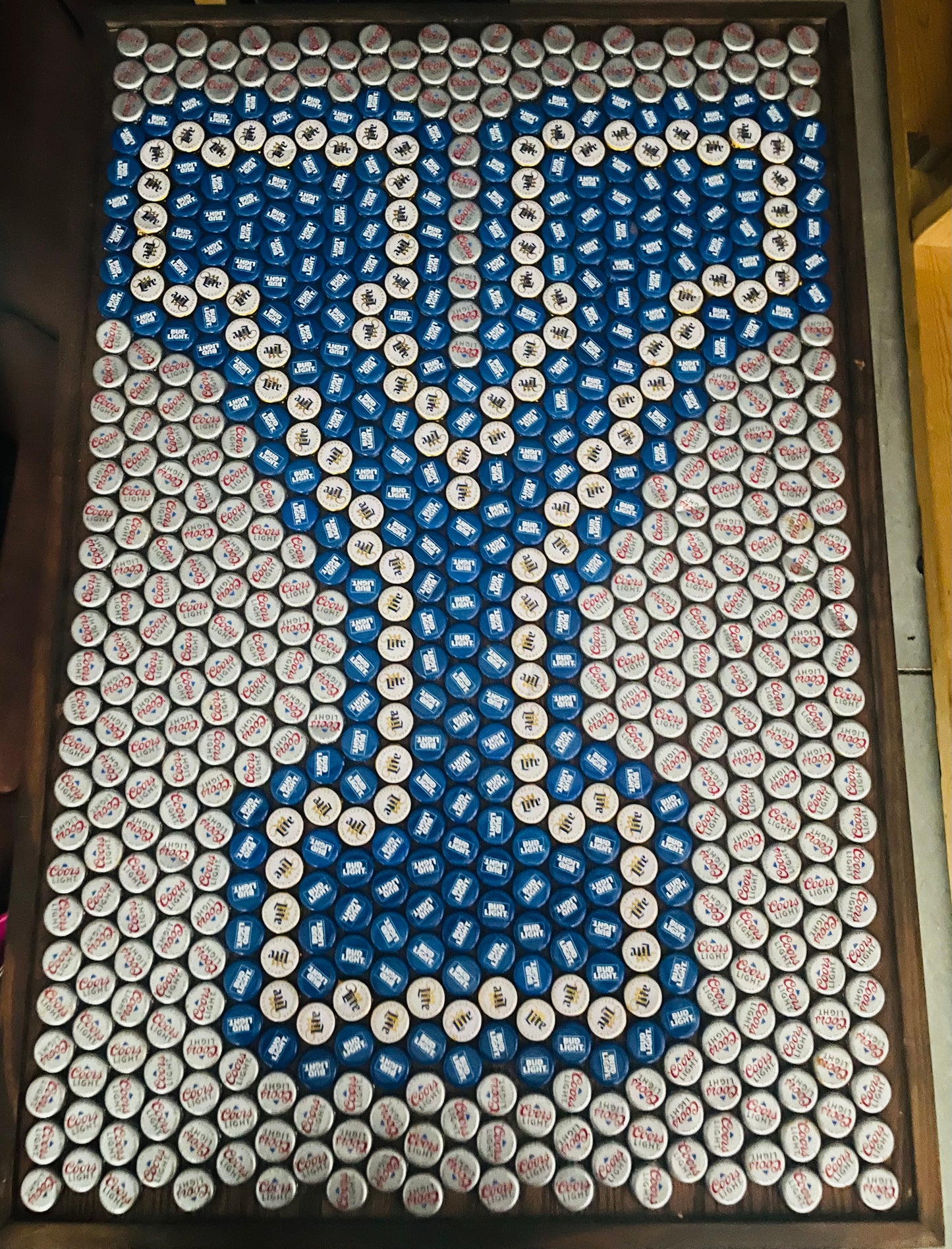 NCAA- Yale Bulldogs Bottle Cap Sign