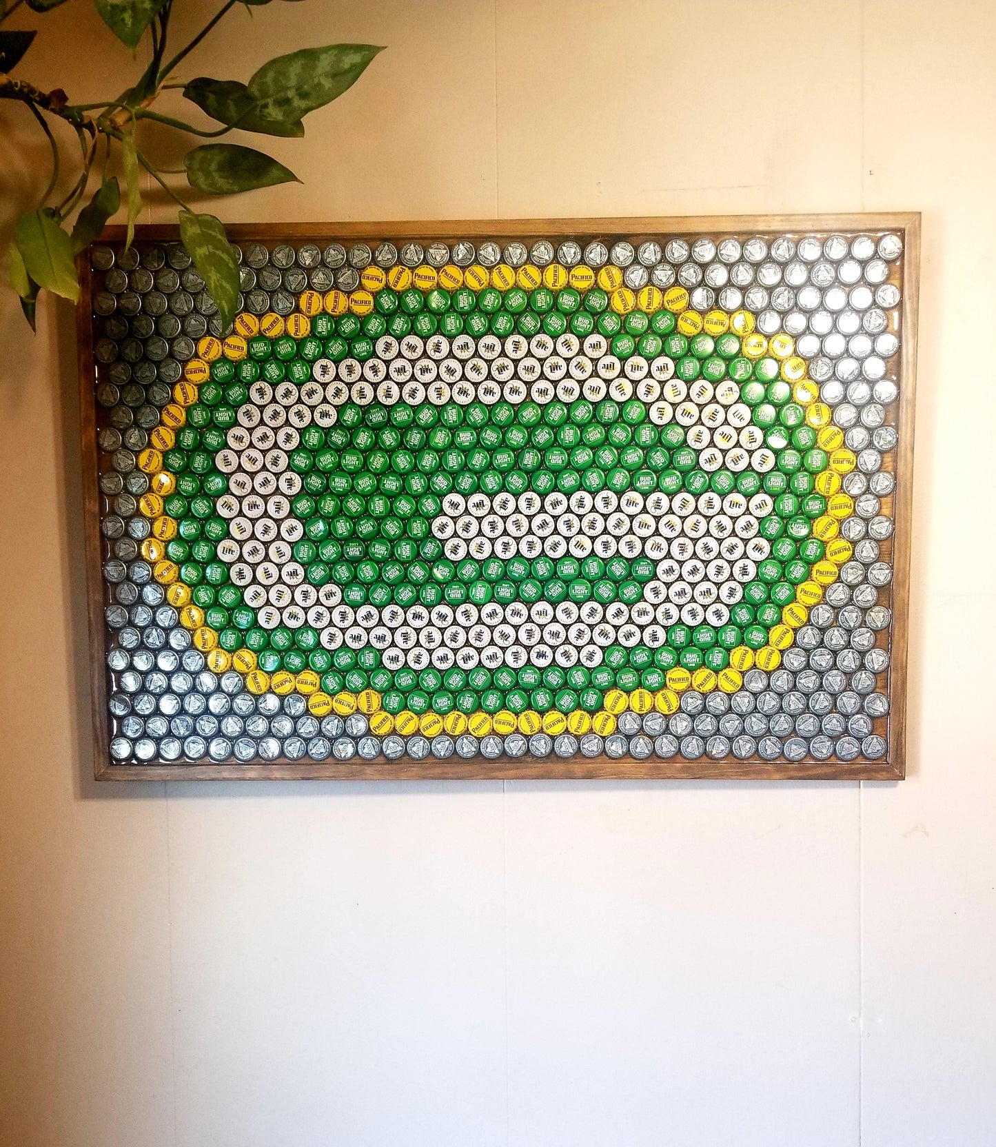 NFL- Green Bay Packers Bottle Cap Sign