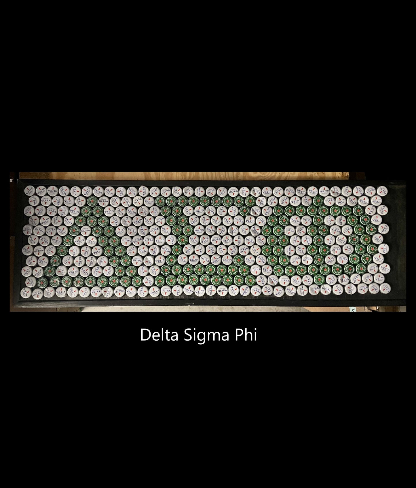 Frat- Delta Sigma Phi Bottle Cap Sign