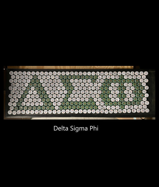 Frat- Delta Sigma Phi Bottle Cap Sign