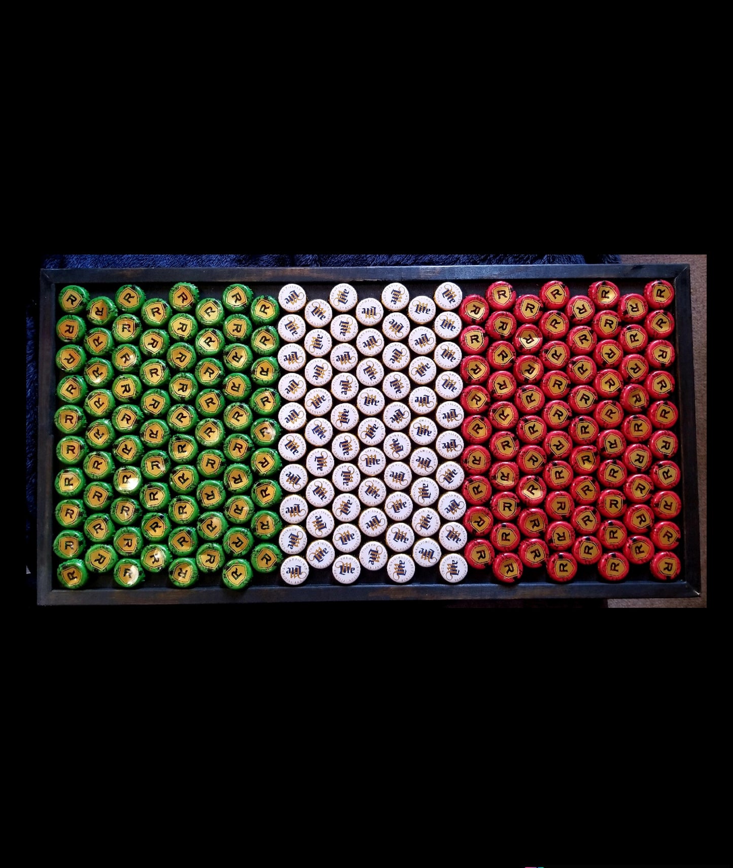 Flag of Italy Bottle Cap Sign