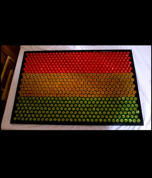 Flag Rasta Flag Bottle Cap Sign