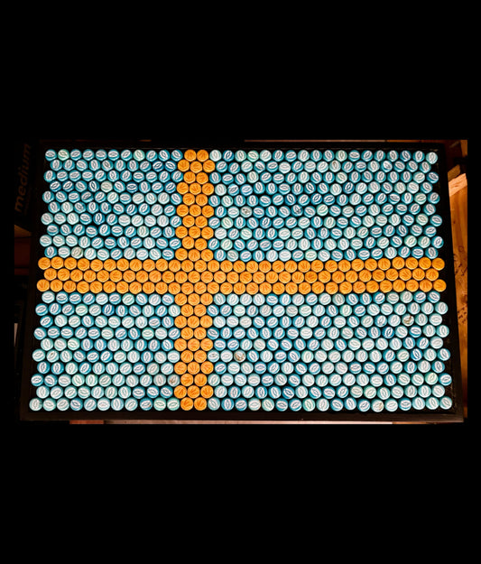 Flag of Sweden Bottle Cap Sign