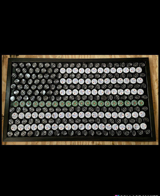 Flag- Thin Green Line Bottle Cap Sign