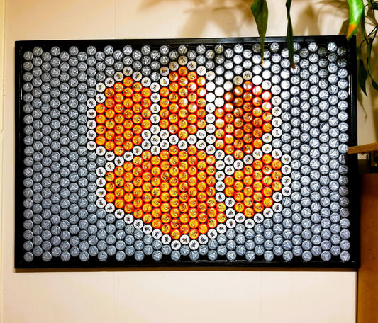 NCAA- Clemson Tigers Bottle Cap Sign