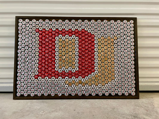 NCAA- Denver Pioneers Bottle Cap Sign