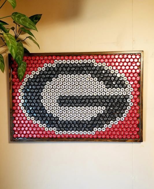 NCAA- Georgia Bulldogs Bottle Cap Sign