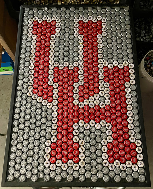 NCAA- Houston Cougars Bottle Cap Sign