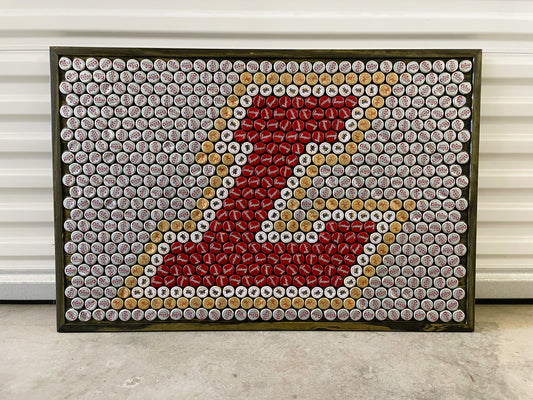 NCAA- Lafayette Leopards Bottle Cap Sign