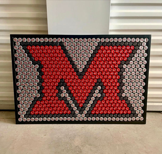 NCAA- Miami RedHawks Bottle Cap Sign