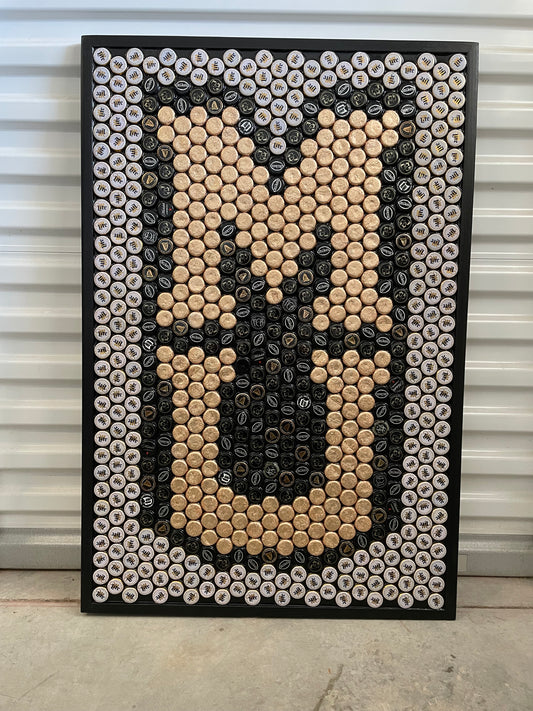 NCAA- Missouri Tigers Bottle Cap Sign
