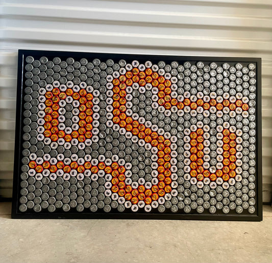 NCAA- Oklahoma State Cowboys Bottle Cap Sign