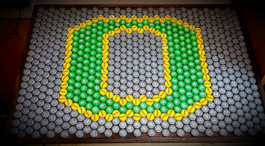 NCAA- Oregon Ducks Bottle Cap Sign
