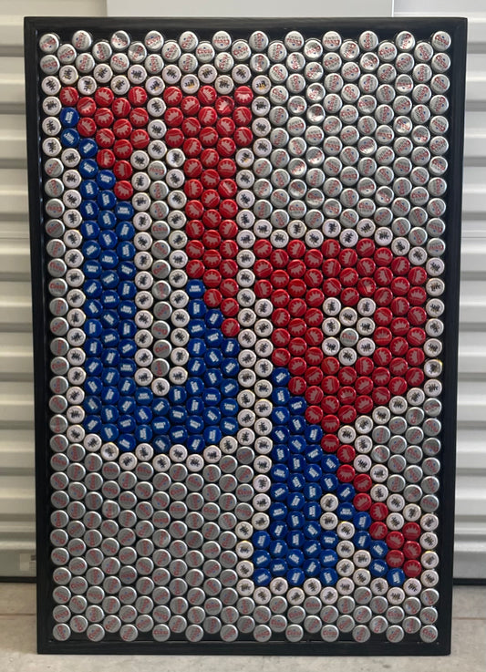NCAA- Richmond Spiders Bottle Cap Sign