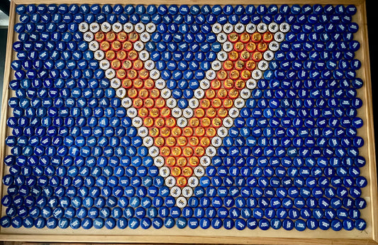 NCAA- Virginia Cavaliers Bottle Cap Sign