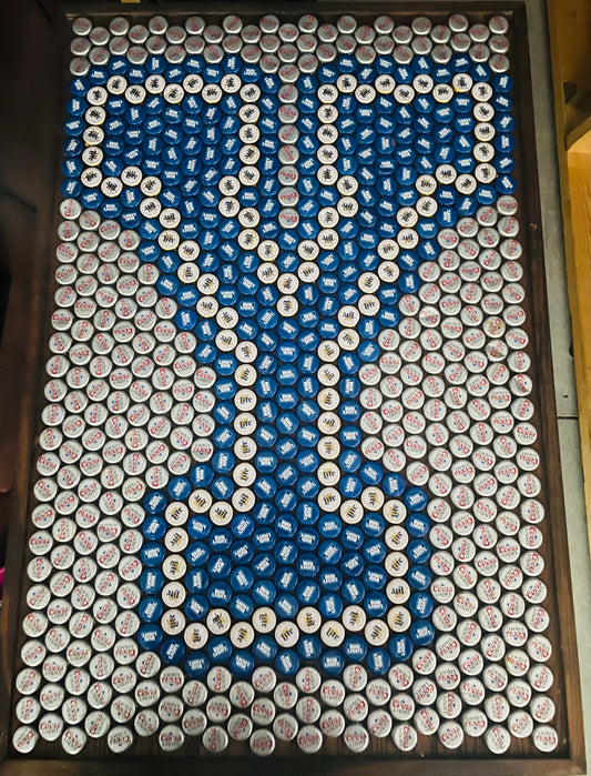 NCAA- Yale Bulldogs Bottle Cap Sign