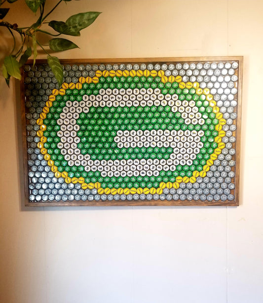 NFL- Green Bay Packers Bottle Cap Sign