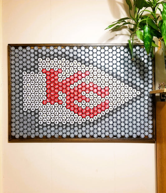 NFL- Kansas City Chiefs Bottle Cap Sign
