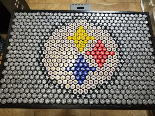NFL- Pittsburgh Steelers Bottle Cap Sign